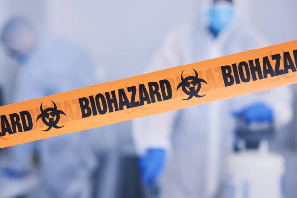 Professional Biohazard technician working in Pine, AZ